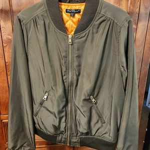 Olive Bomber Jacket